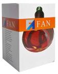 Лампа инфракрасная FAN Е27- 250W