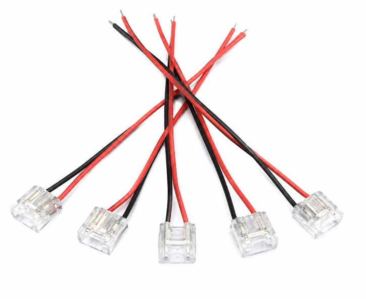 Коннектор шнур питания для ленты 12-24V 10mm