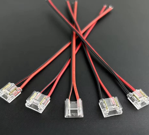 Коннектор шнур питания для ленты 12-24V 8mm